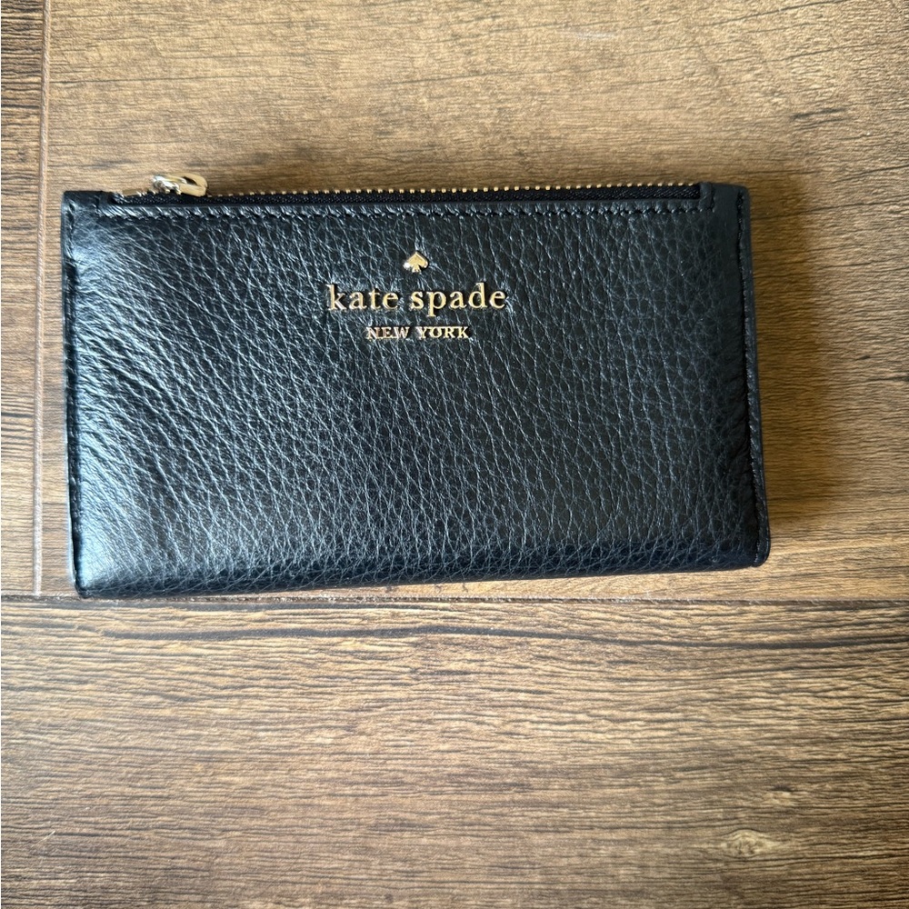 Kate Spade Black Leather Wallet